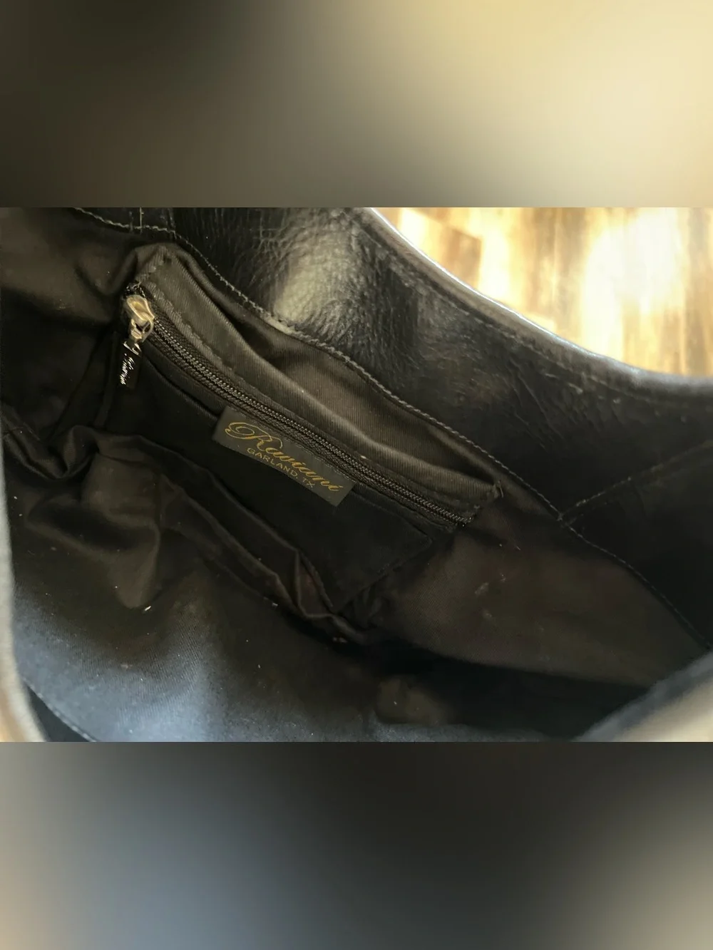 Raviani Croc-Embossed Western Hobo Rodeo Shoulder Bag